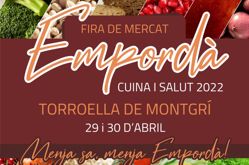 Cartell Empordà Cuina i Salut 2022 Cartell Empordà Cuina i Salut 2022