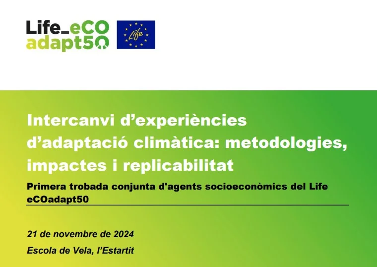 Intervcanvi d'experiències d'adaptació climàtica