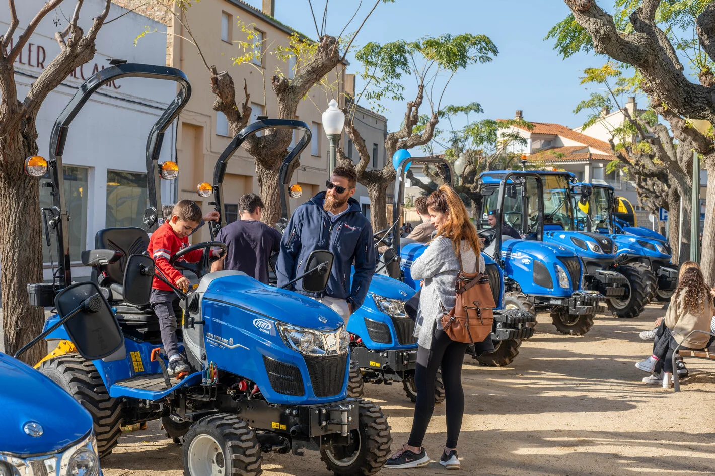 Exhibició de maquinària agrícola | © Alèxia Camó / Ajuntament de Torroella de Montgrí