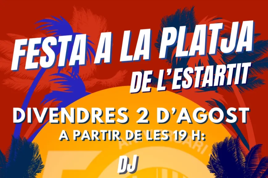 Cartell Festa Platja PB Cartell Festa Platja PB