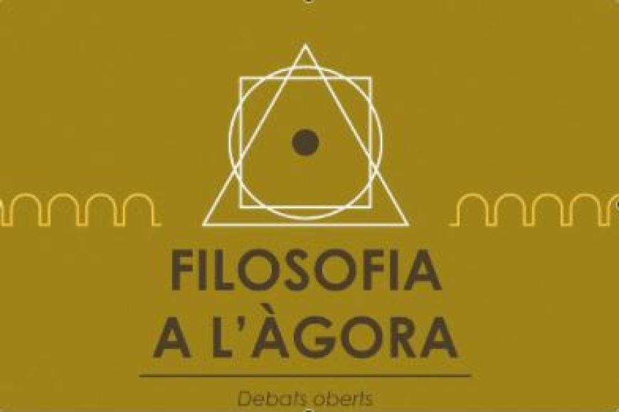 Cartell Filosofia a l'Àgora Cartell Filosofia a l'Àgora