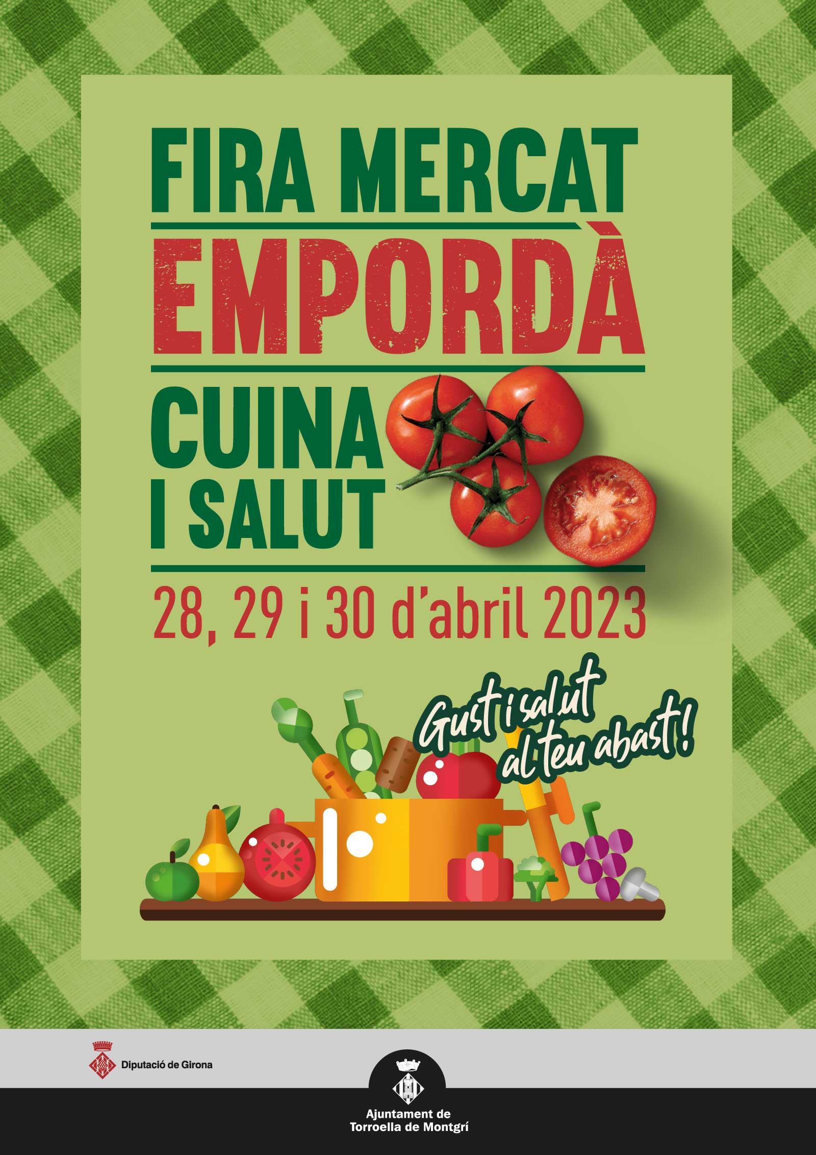 Cartell de la Fira Empordà Cuina i Salut