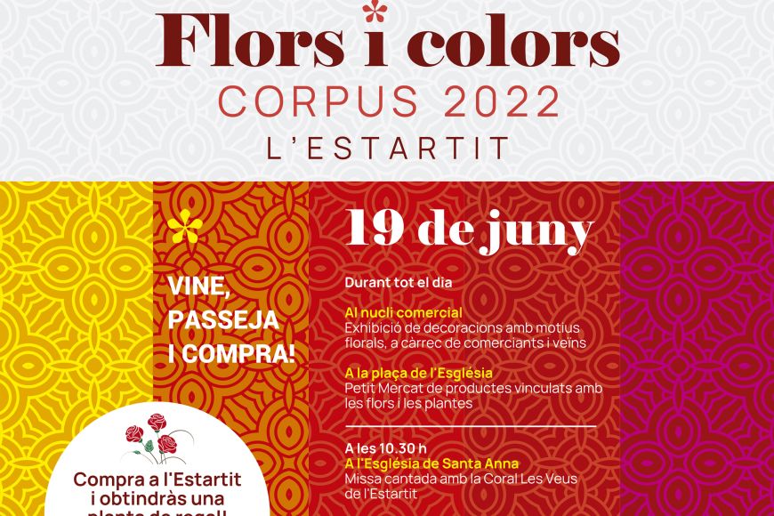 Flors i Colors. Corpus 2022 l'Estartit Flors i Colors. Corpus 2022 l'Estartit