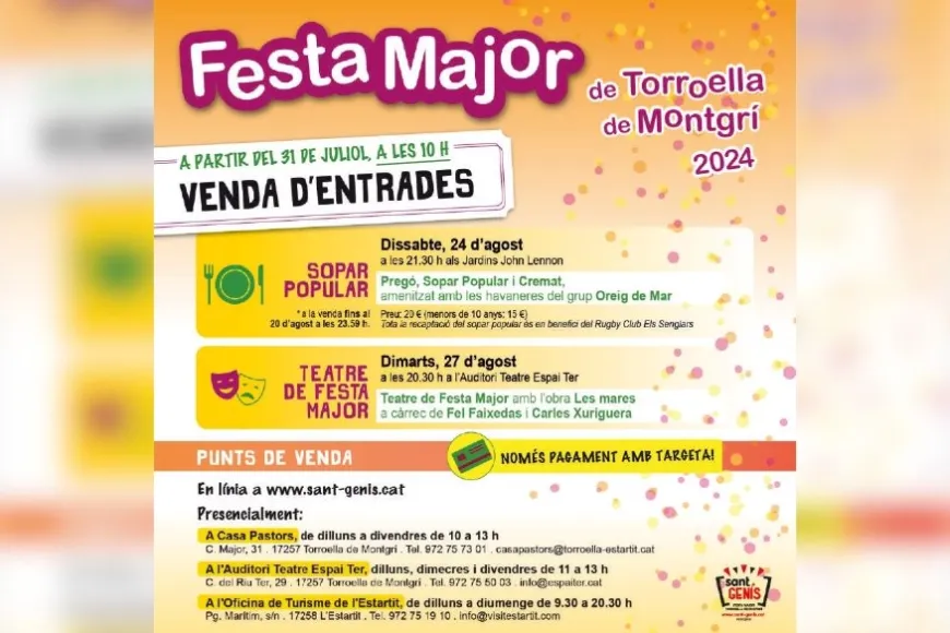 Venda d'entrades FM Venda d'entrades FM