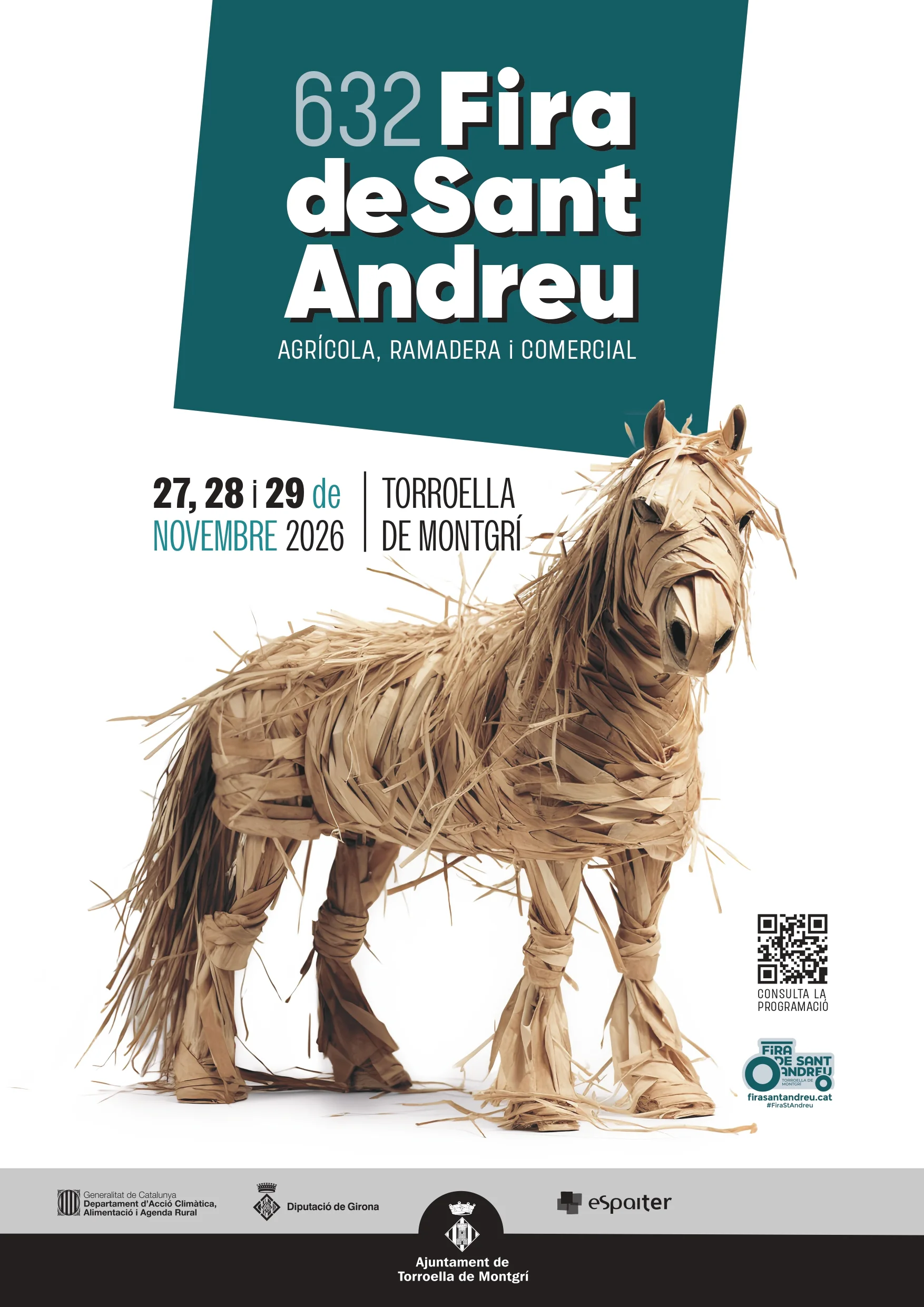 Cartell de la Fira Sant Andreu 2026