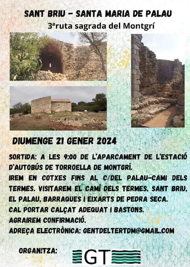 Cartell excursió Gent del Ter