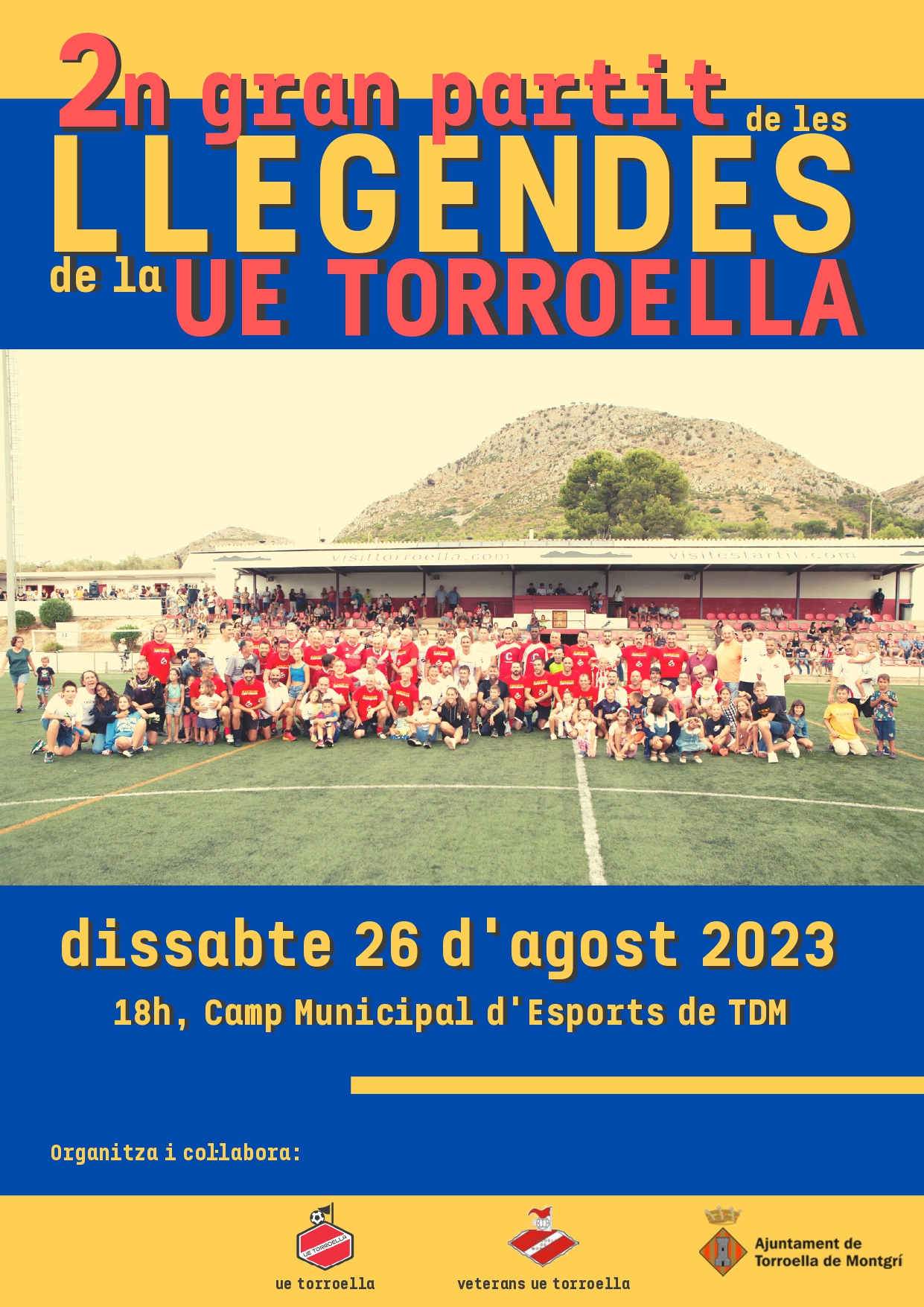 Cartell gran partit de les llegendes