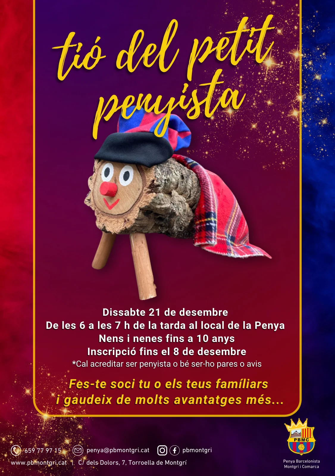 Tió penya Barcelonista