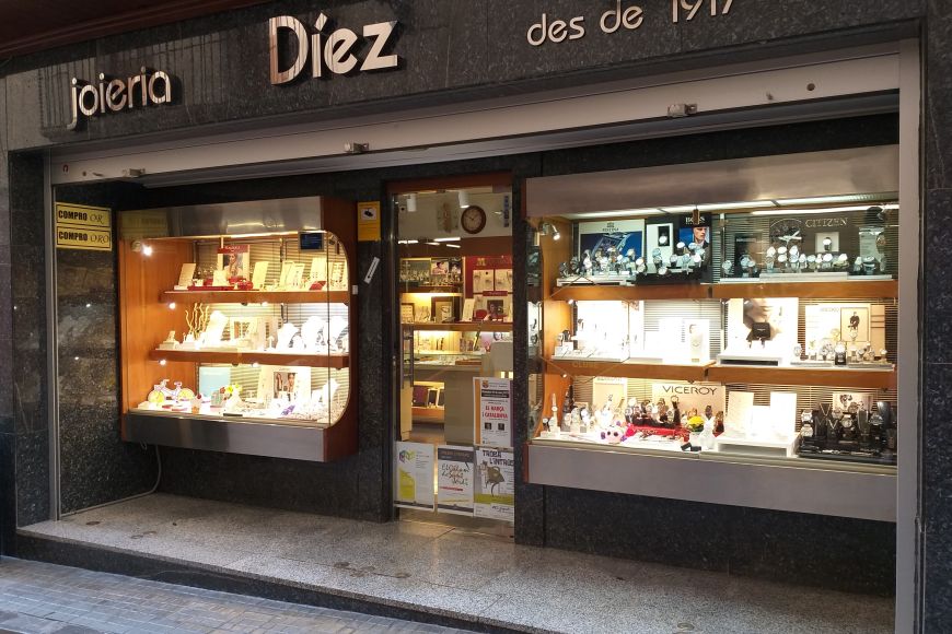 Joieria Díez aparador