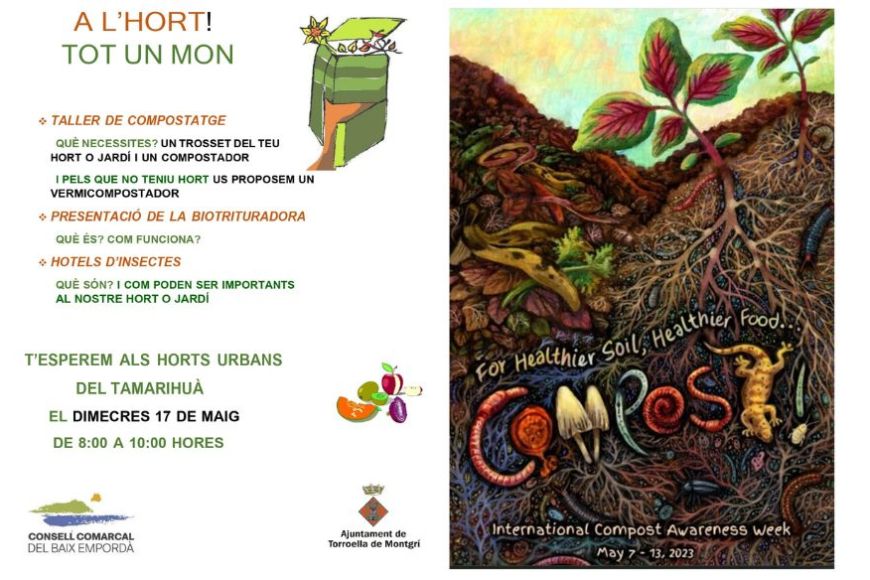Cartell setmana internacional del compostatge Cartell setmana internacional del compostatge