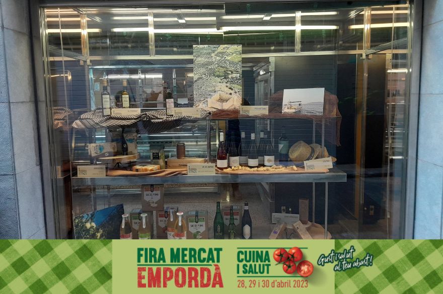 Aparador amb productes de proximitat