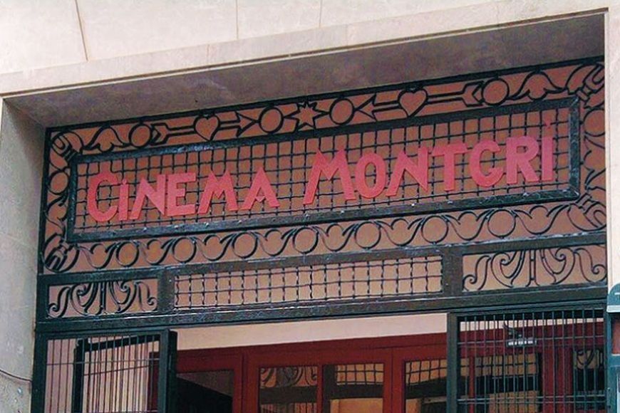 Façana del Cinema Montgrí Façana del Cinema Montgrí