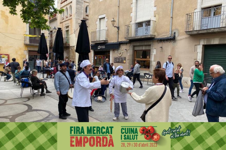 Animació itinerant de la Fira Empordà Cuina i Salut