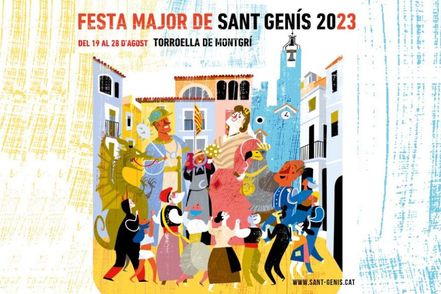 Cartell de la Festa Major de Sant Genís de Torroella de Montgrí Cartell de la Festa Major de Sant Genís de Torroella de Montgrí