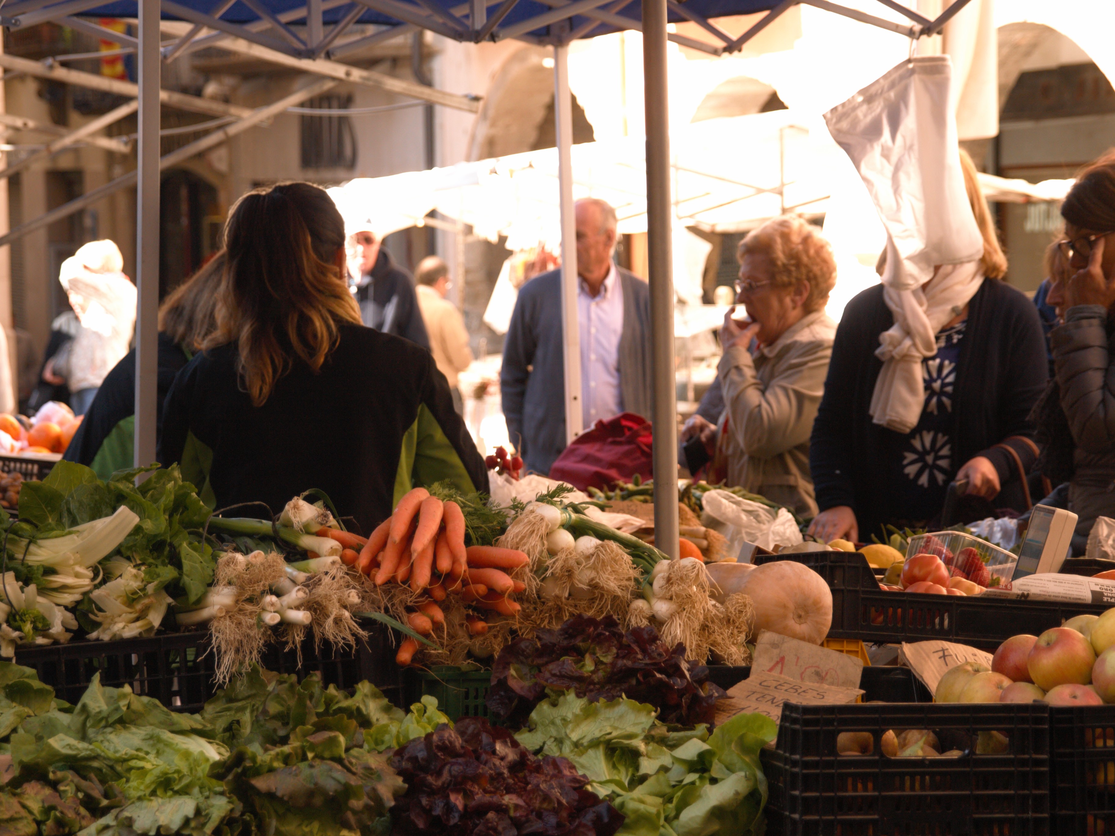 Mercat a la Plaça de la Vila