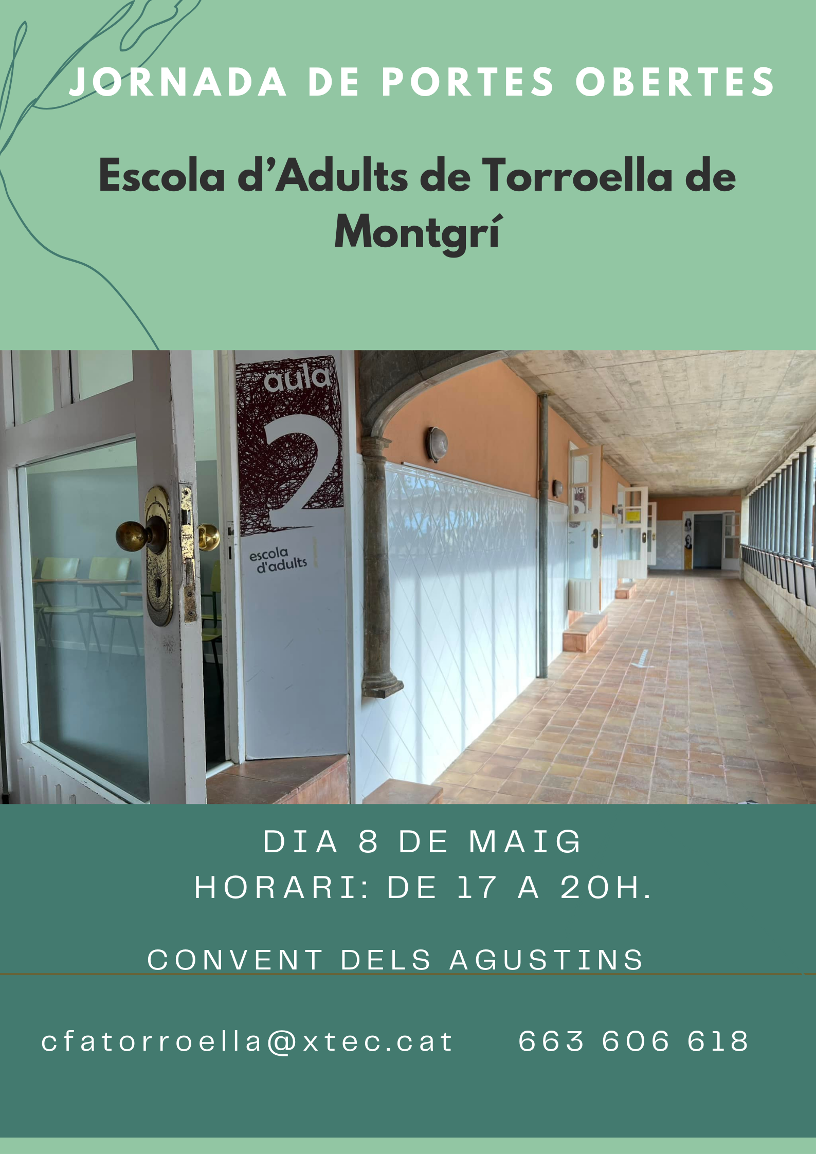 Portes obertes Escola Adults
