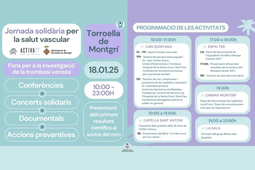 Jornada per la salut vascular Jornada per la salut vascular