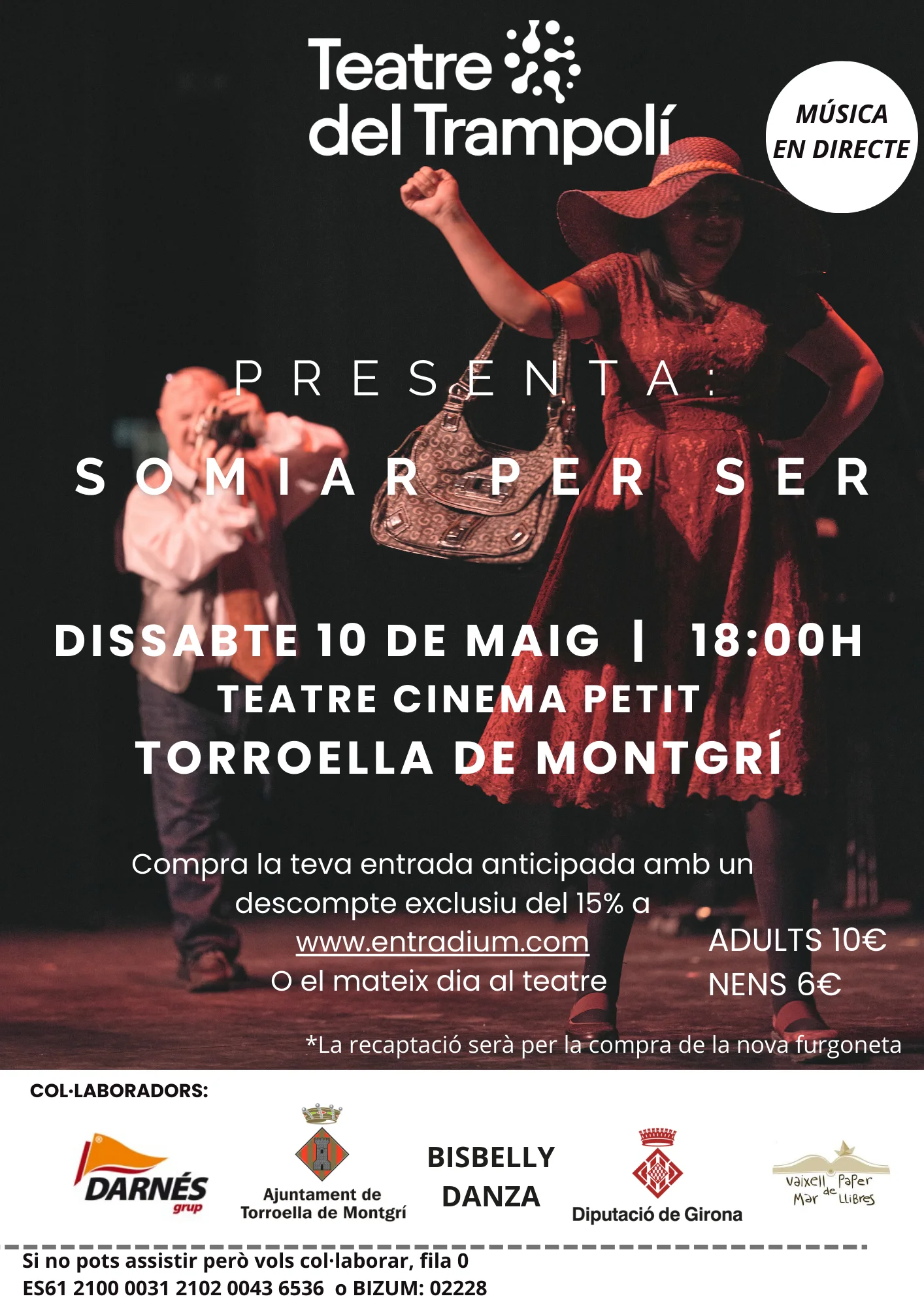 Teatre Somiar per ser Teatre del Trampolí