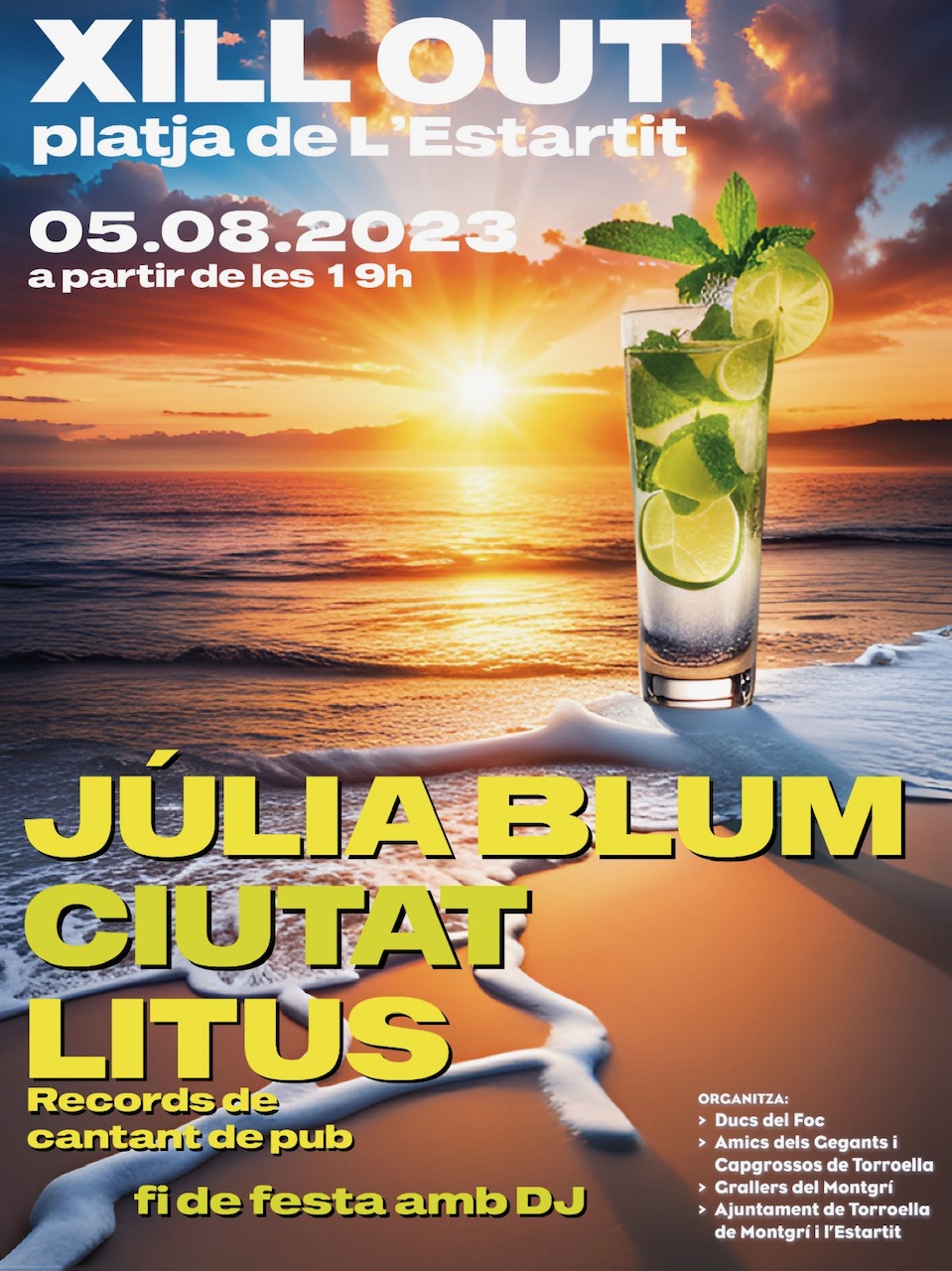 Cartell de la festa Xillout