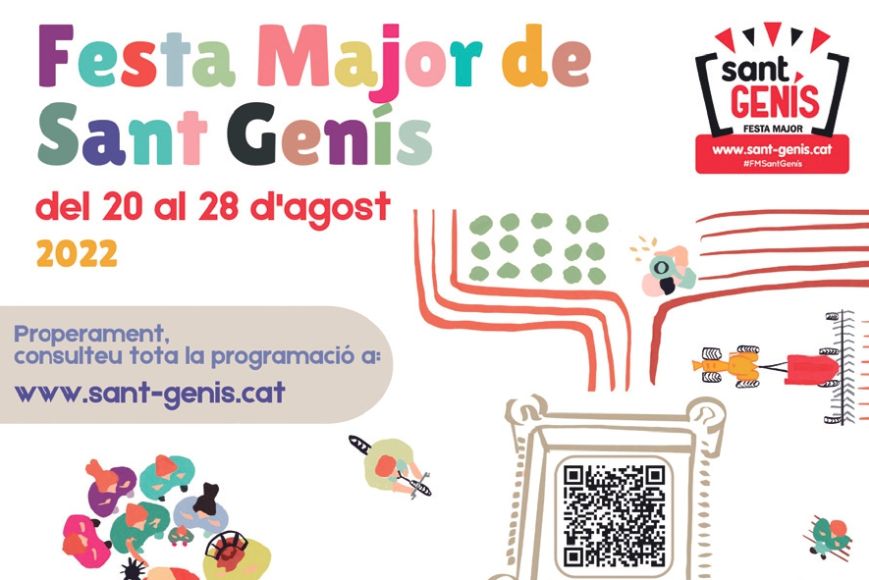 Cartell Festa Major de Sant Genís